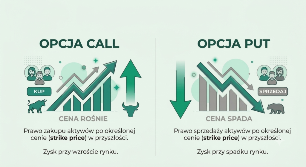 opcje call put